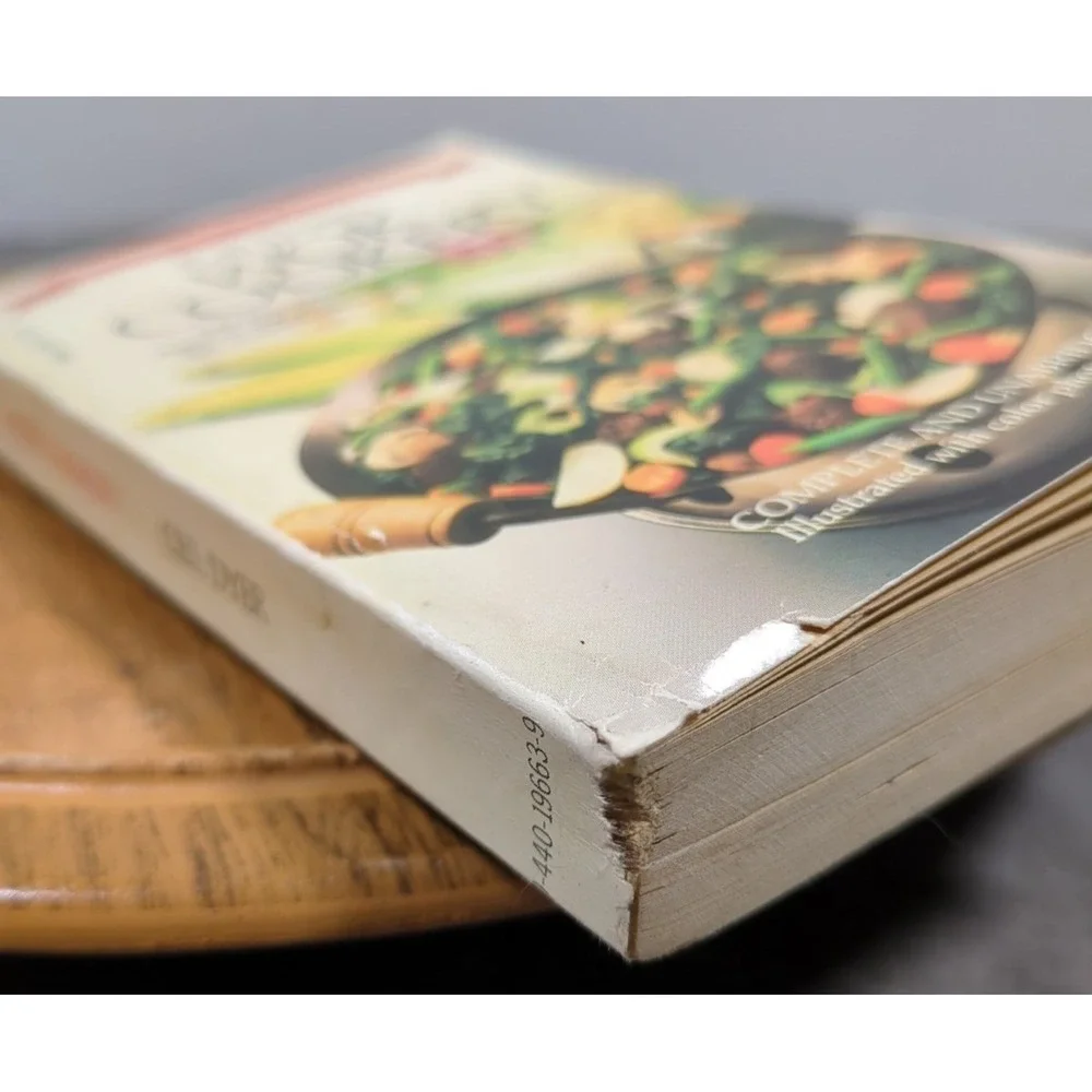 1981‎ Ceil Dyer's Wok Cookery VTG Cookbook Dell Paperback